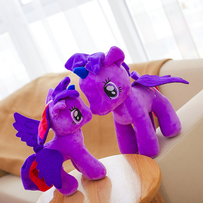 30cm Hasbro My Little Pony Plush Kawaii Unicorn Peluches Rainbow Dash Fluttershy Stuffed Toys for Girls - My Little Pony Plush
