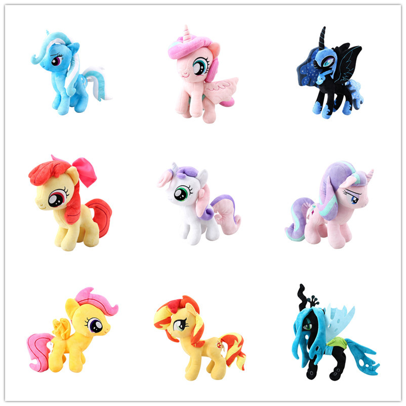 Genuine My Little Pony Plush Toy Universe Princess Moon Princess Nightmare Month Crane Machine Anime Plush 1 - My Little Pony Plush