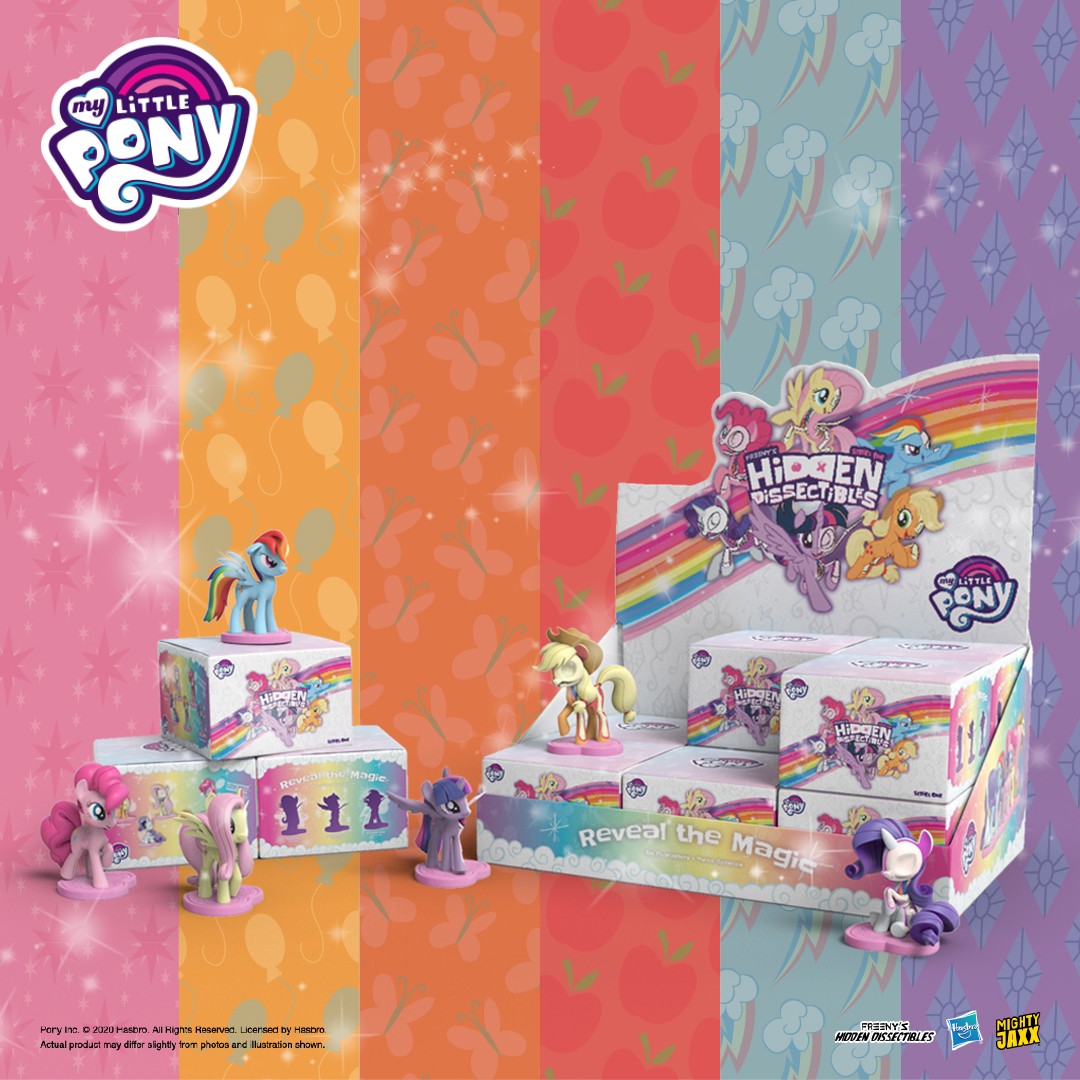 Hasbro My Little Pony Blind Box Hemiskeleton Perspective Surprise Box Doll Gifts Toy Model Anime Figures - My Little Pony Plush