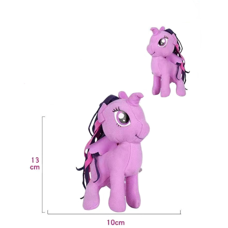 Hasbro My Little Pony Twilight Sparkle Rainbow Dash Applejack Rarity Animal Figures Cartoon Plush Toys Cute 5 - My Little Pony Plush